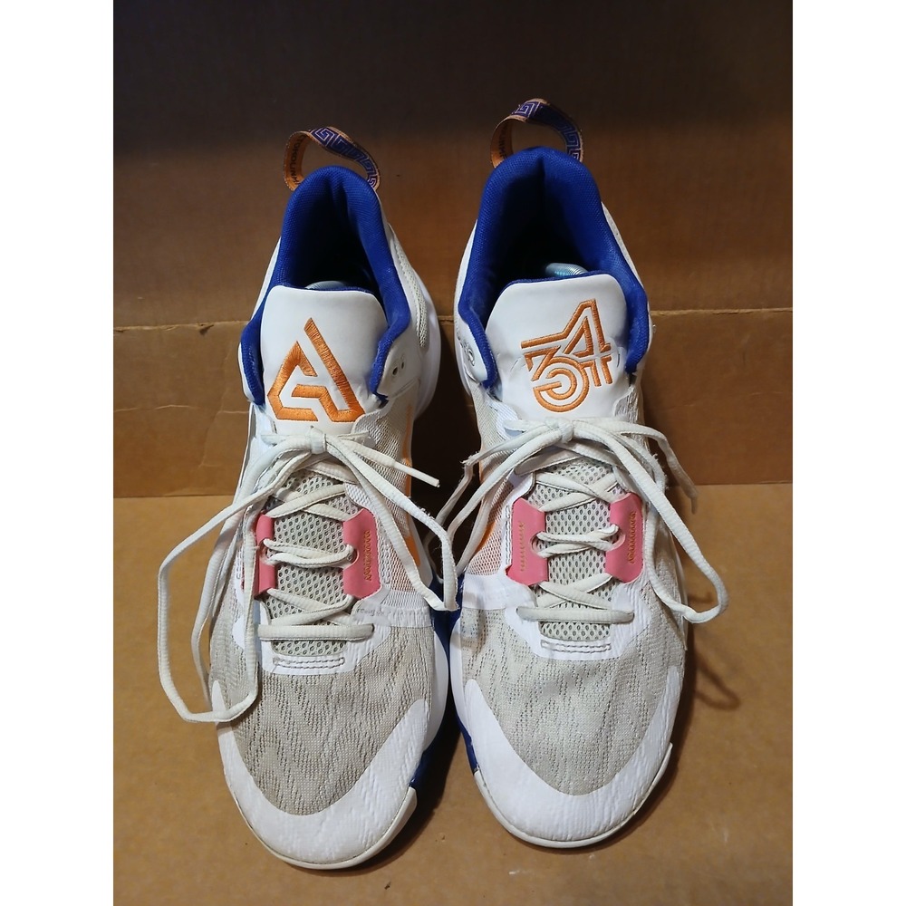 Nike Giannis Immortality 2 'White Deep Royal' Size 11.5 Basketball Athletic Shoe - Picture 2 of 9